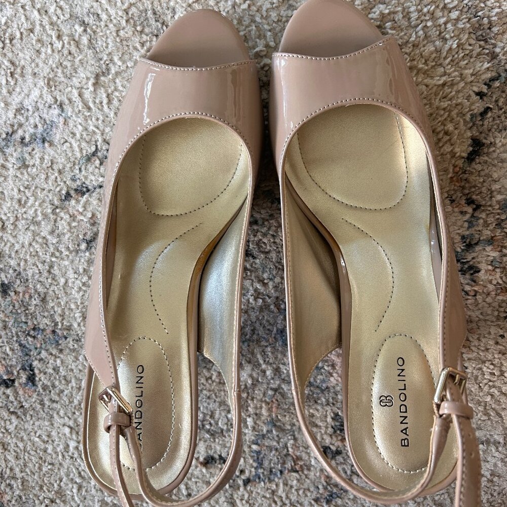 Bandolino Peep Toe Heels